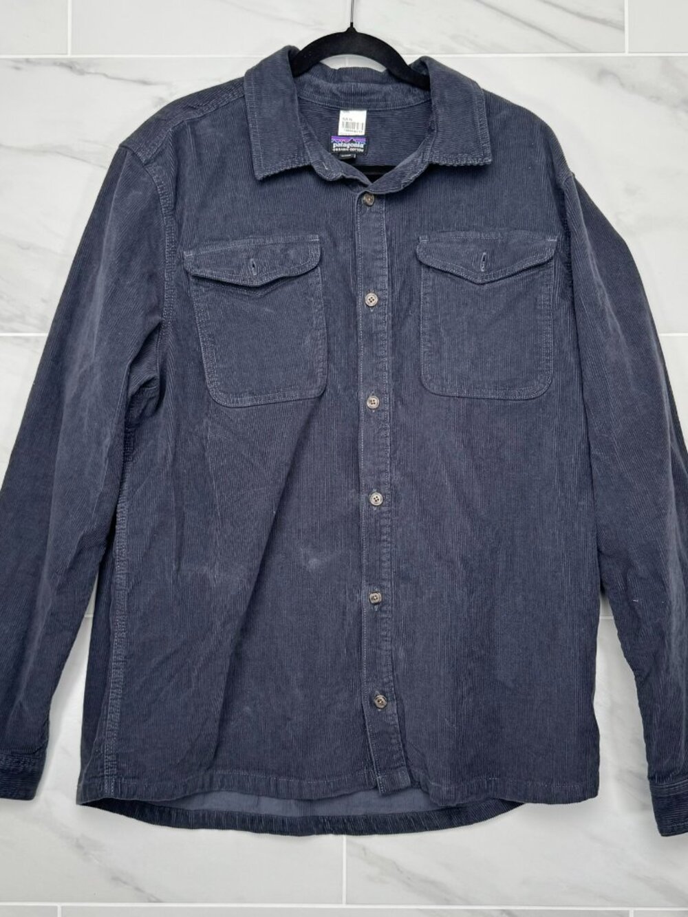 Patagonia Corduroy Shirt 'Smolder Blue' 42445-SMDB Multi Size